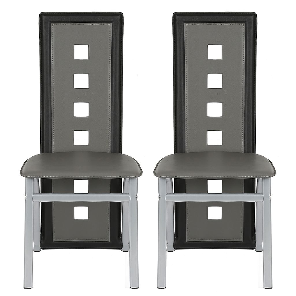 2x Esszimmerstuhl Whise blau Stuhl Set Stühle Sitzgruppe Küchenstuhl Essstuhl