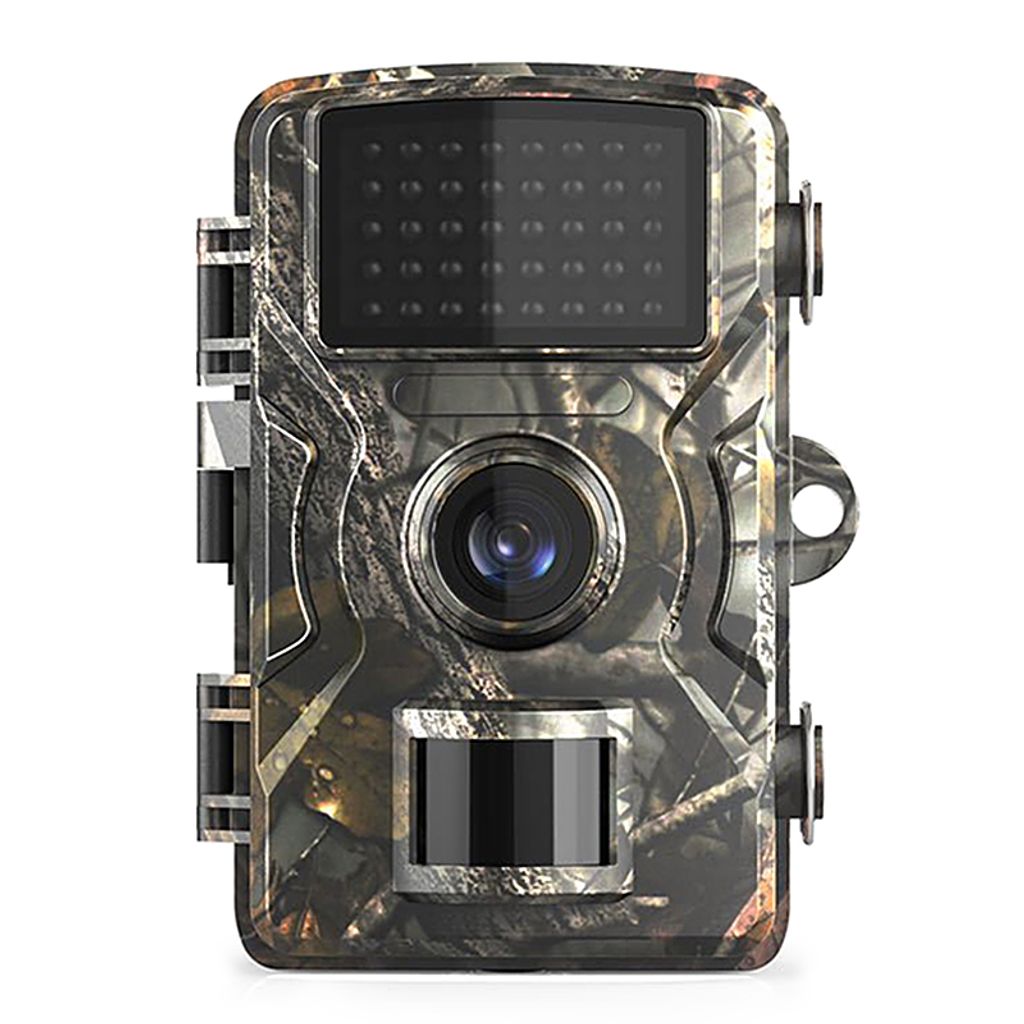 Mini Wildkamera 12MP 1080P HD mit Bewegungsmelder Nachtsicht Wildlife Jagdkamera Wildtierkamera mit 120° Weitwinkelobjektiv 