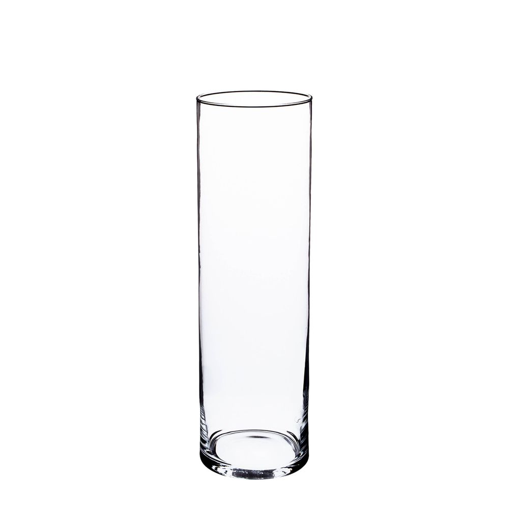 /Ø13,5cm INNA-Glas Zylinder Windlicht Sanya AIR aus Glas Kerzen Glas//Glasvase 21,5cm klar