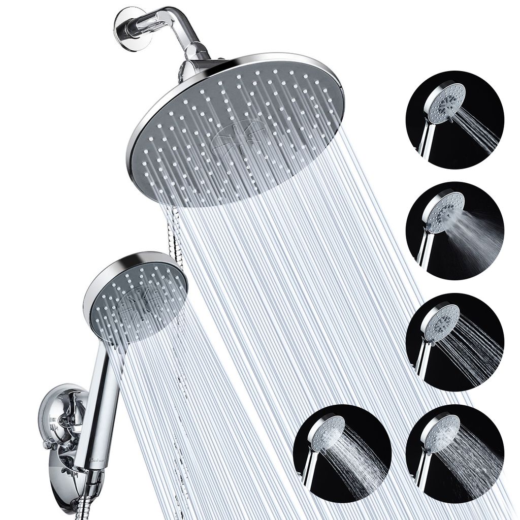 Duschsystem Regendusche Duschset Duschstange Massage Duschpaneel mit Handbrause