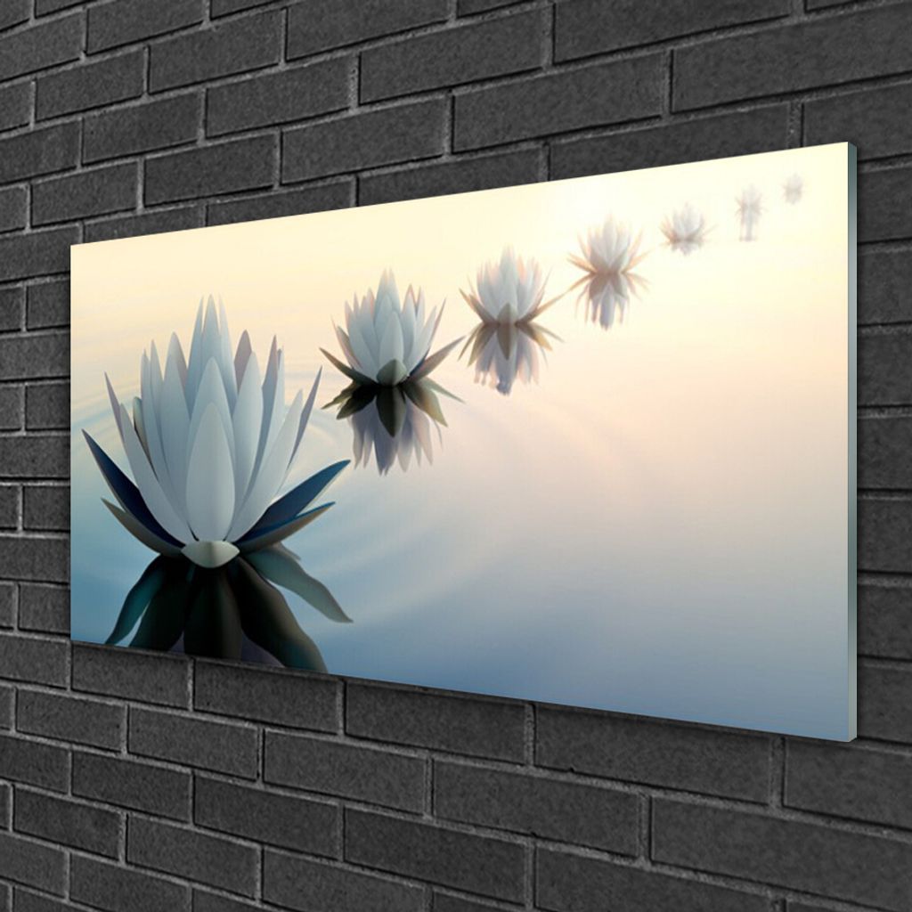 Tulup Acrylglasbilder Wandbilder Dekobild 120x60 Abstrakt Kunst 