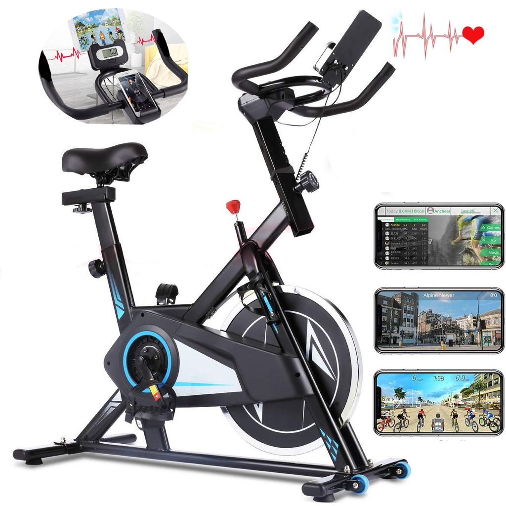 Speedbike Fitness Fahrrad Heimtrainer Indoor Cycling Hometrainer Sport 120KG DEU