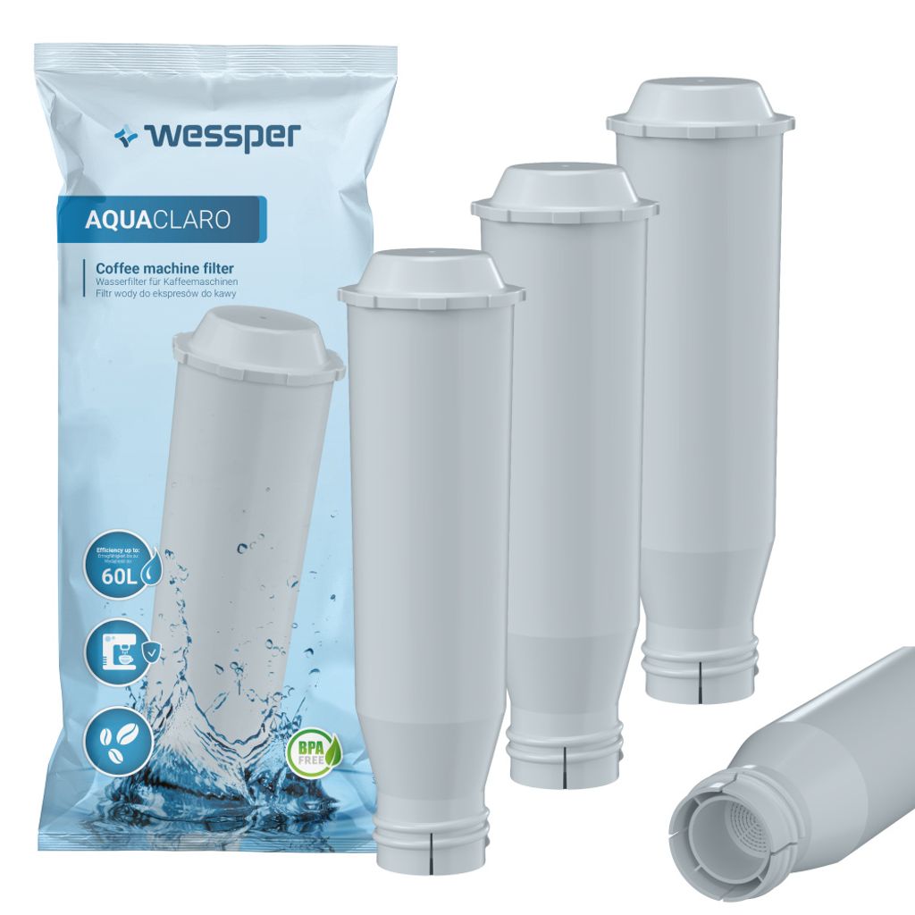 3x Wasserfilter für Krups Claris Aqua Filter System F088 F08801 F 088