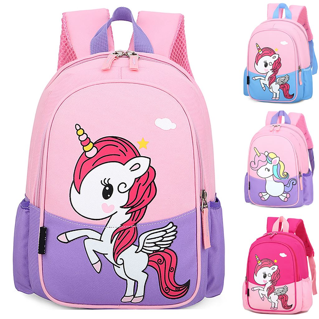 Kinder Mädchen Jungen Cartoon Rucksack Kindergarten Schultasche Backpack Ranzen
