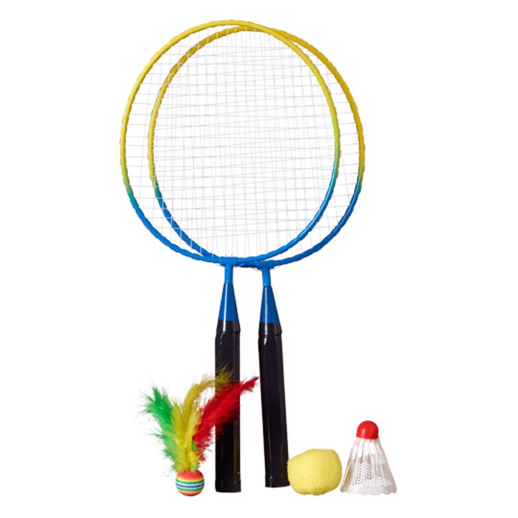 ddmlj 3-12 Jahre Alte Kinder Badmintonschläger Set Eltern-Kind-Unterhaltung Badmintonschläger Mit Badminton 
