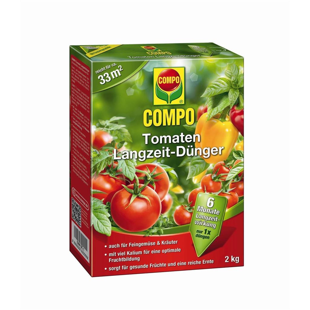 2 kg Compo Tomaten Langzeit-Dünger Spezialdünger Langzeitwirkung