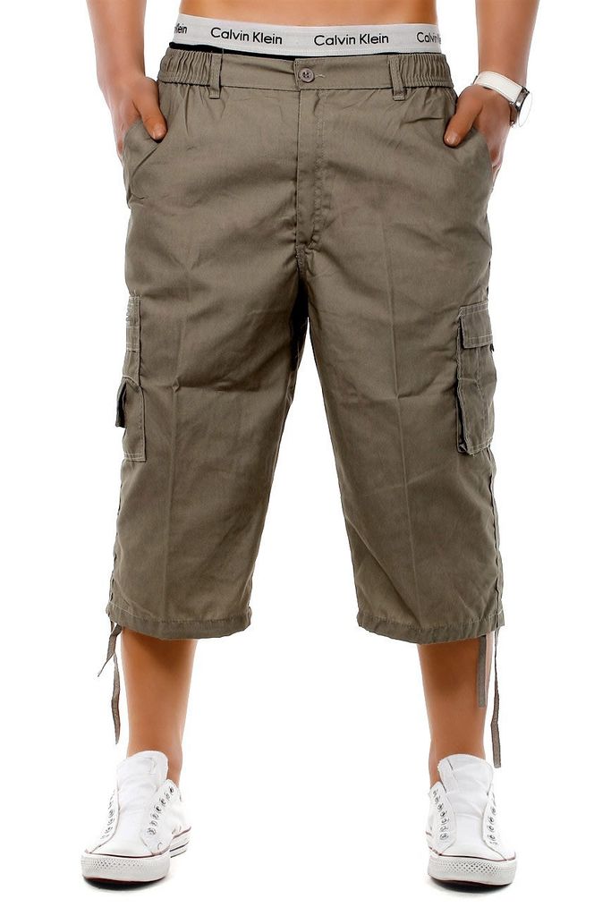 Sommer Herren Cargo Shorts Jeans Kurze Hose Sport Shorts Freizeit Bermudas Hosen