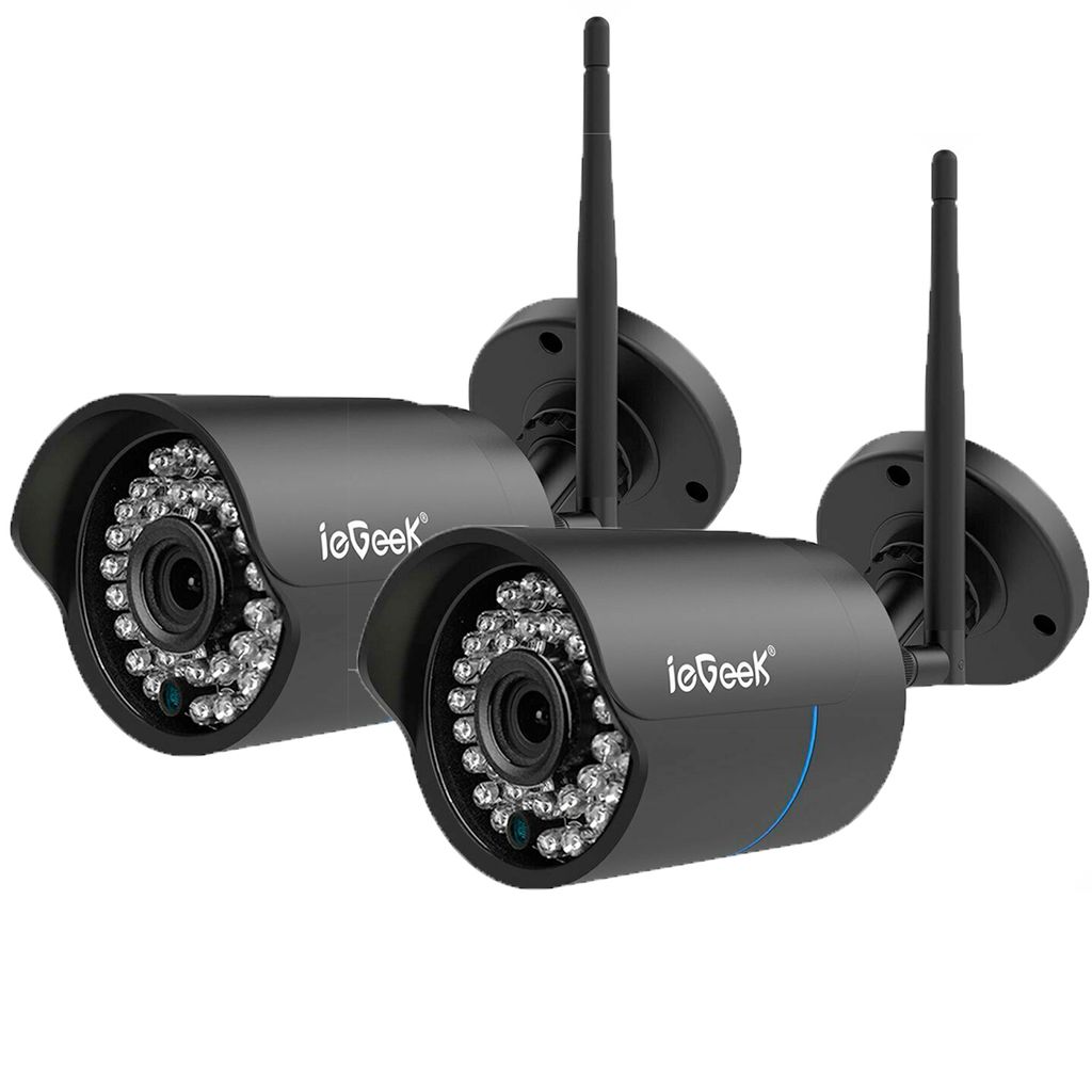 Wifi IP Kamera 1080P Überwachungskamera Wlan Netzwerk Camera Nachtsicht Webcam