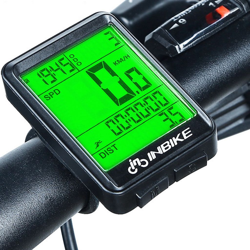 Fahrrad Computer Fahrradtacho Kilometerzähler LCD Geschwindigkeitsmesser Bike DE