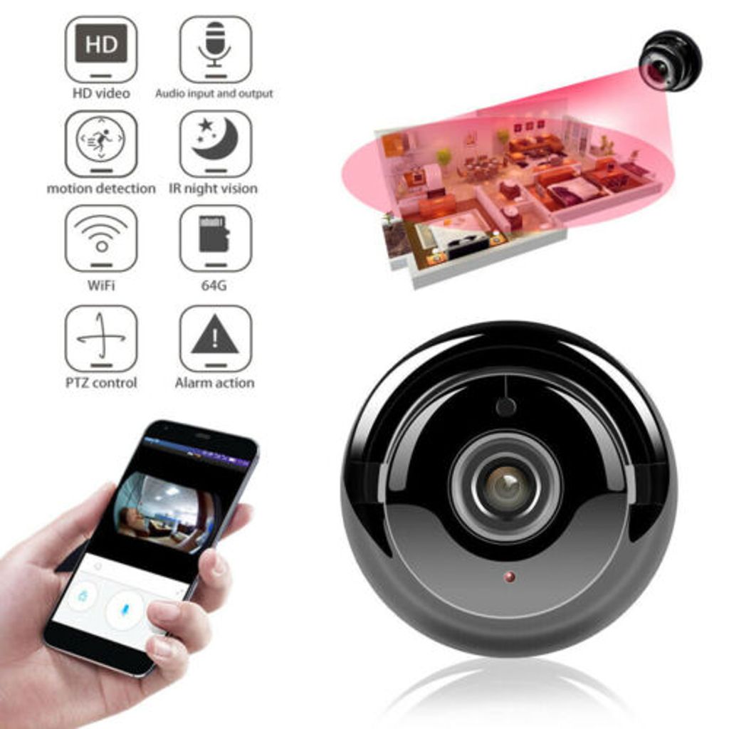 Mini Spy Kamera Wireless Wifi Sicherheit Camcorder HD 1080P Nachtsicht DV DVR