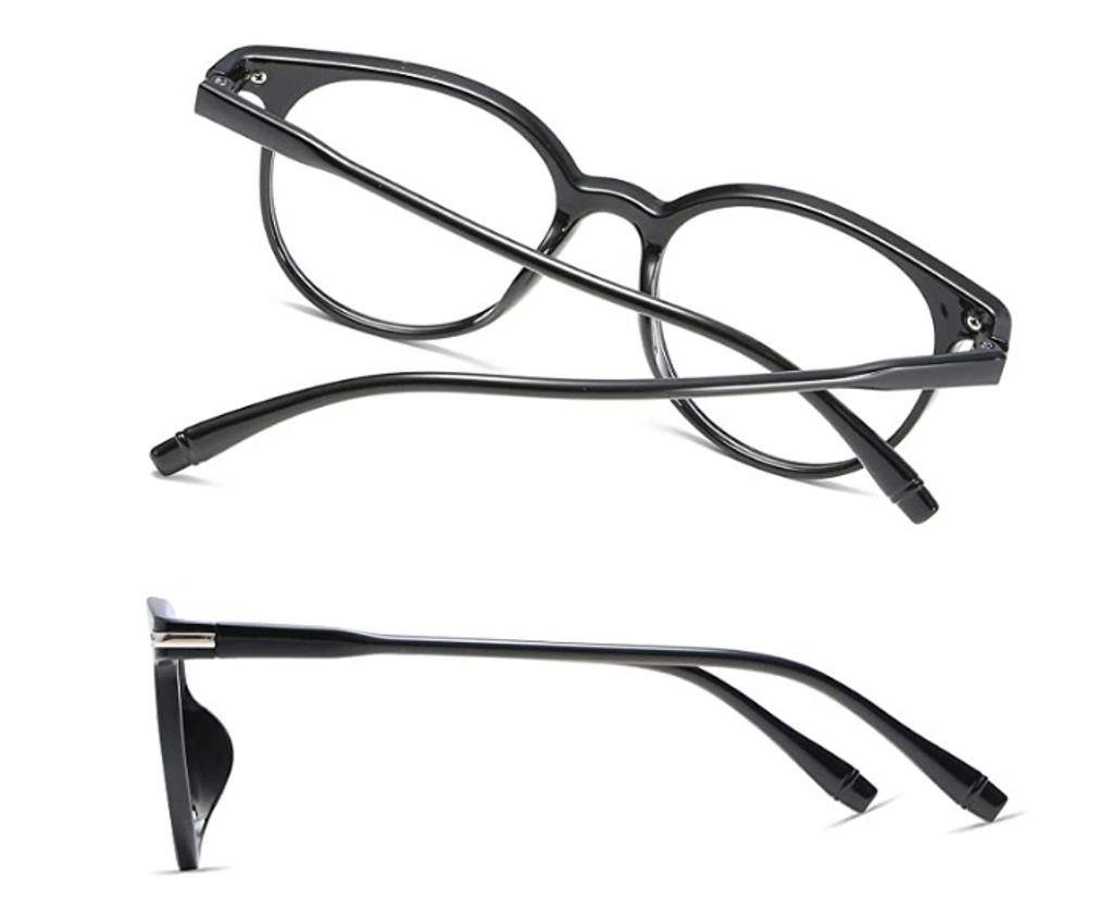 2 Paar Retro Anti Blaulicht Computer Brille Nichtoptische Klare Linse Glatt Brillenfassungen