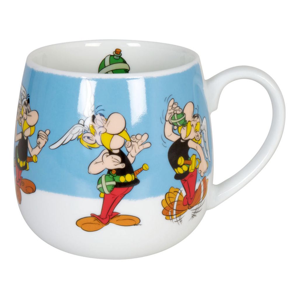 Jetzt geht´s los 380ml Asterix,Obelix Könitz Porzellan Henkelbecher Asterix 