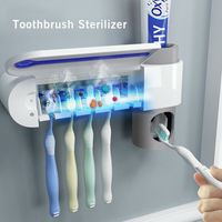 Zahnb/ürstenhalter Wandhalterung Automatische Zahnpastaspender f/ür Baby Kinder Frauen Eltern Badezimmer SIMIN automatischer zahnpastaspender