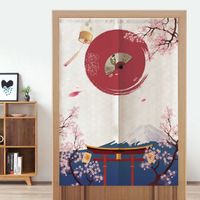 Noren Kurz Türöffnung Vorhang Japanisch Küche Halb Vorhang Volant Heim Dekor