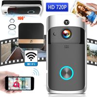 Türklingel mit Kamera WLAN Video Funkklingel Ring Doorbell HD WiFi Nachtsicht DE