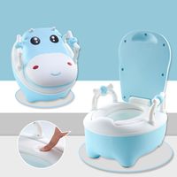 Kinder WC Sitz Toilettentrainer Toilettensitz Baby Lerntöpfchen mit Spritzschutz