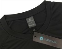 STARK SOUL Sportshirt Fitness T-Shirt Reflect Kurzarm Funktionsshirt Atmungsaktiv Schnelltrocknendes Trainingsshirt
