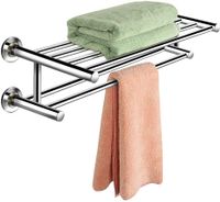 Handtuchhalter Handtuchring Runde Form Wand Waschlappenhalter Kleiderb/ügel Zinklegierung Badzubeh/ör Chrom Badetuchhalter-A