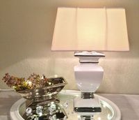 Lampenfuß Tischlampe Tischleuchte mit Schalter Nachttischleuchte Lampe