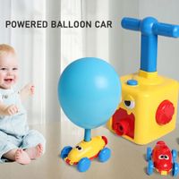 Spaß Trägheit Ballon angetrieben Auto Auto Spielzeug Kinder Trägheit H1L8