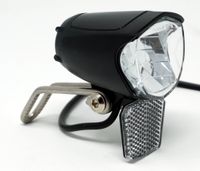 CBK-MS LED Fahrrad Frontscheinwerfer 75 Lux Fahrradlicht vorne mit Standlicht und Einschaltautomatic 