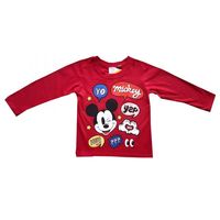 rot 98-128 Disney Mickey Langarmshirt Gr