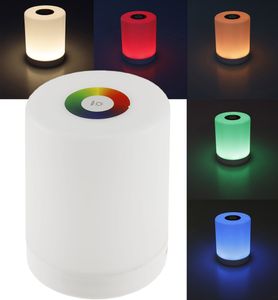 LED Nachttischlampe Touch Dimmbar Atmosphäre Tischlampe Tisch-Leuchte PIR Sensor