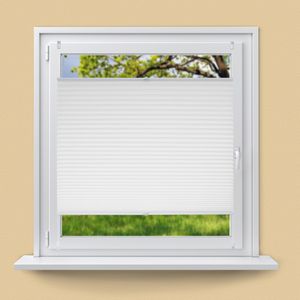 Plissee grau 105cm x 160cm Klemmfix ohne Bohren Tür Fenster Plisseerollo Easyfix