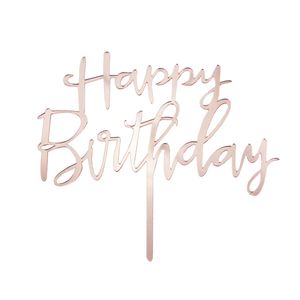 MMTX Gold Geburtstag Tortendeko Kuchendeckel mit Konfetti-Luftballons und Papierf/ächer Happy Birthday Kuchendeko Cake Topper zum Gold Thema Party Dekoration