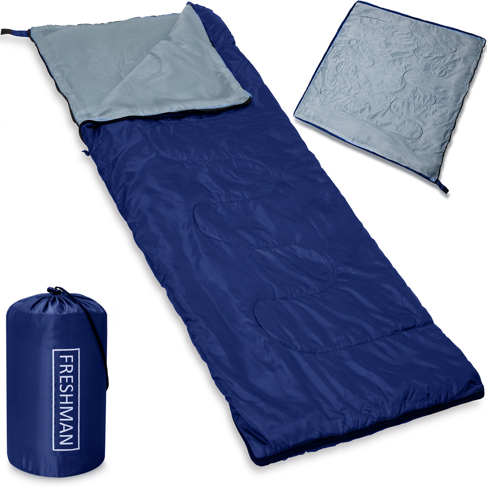 Komfort 25/°C bis 15/°C Deckenschlafsack Camping FYManny Schlafsack Outdoor und Indoor nutzbar Warmer Wetterschlafsack