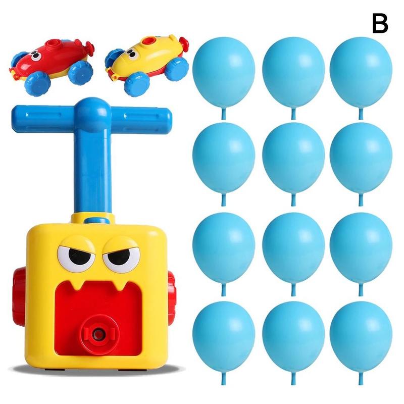 Spaß Trägheit Ballon angetrieben Auto Auto Spielzeug Kinder Trägheit H1L8