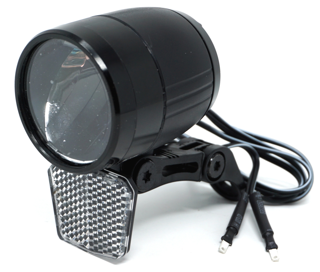 CBK-MS LED Fahrrad Frontscheinwerfer 75 Lux Fahrradlicht vorne mit Standlicht und Einschaltautomatic 