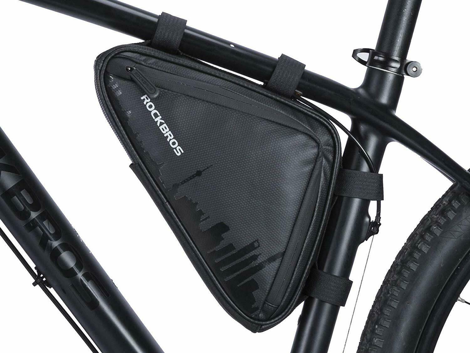 2 Stk Fahrradtasche Fahrrad Dreieck Handy Tasche Rahmentasche Bike Triangle Bag