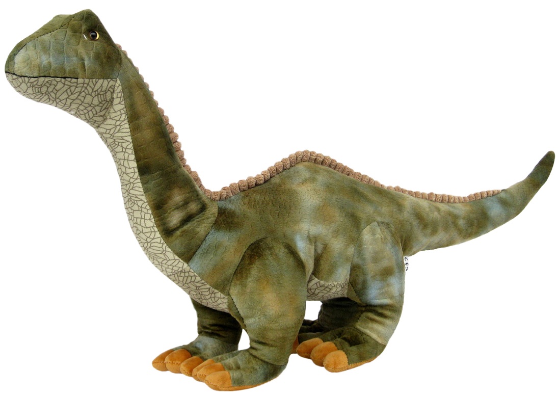 FR055BR Grün Dinosaurier Kuschelig RAVENSDEN Plüschtier Stehend Brontosaurus